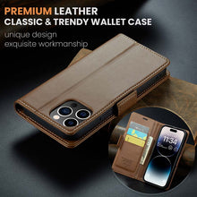 Load image into Gallery viewer, Casekis RFID Cardholder Phone Case Brown
