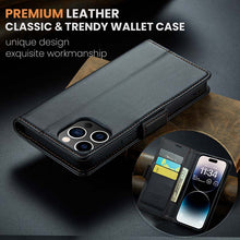 Load image into Gallery viewer, Casekis RFID Cardholder Phone Case Black
