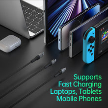 Load image into Gallery viewer, Casekis 100W 3 in 1 Charging Cable