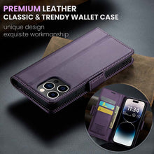 Load image into Gallery viewer, Casekis RFID Cardholder Phone Case Purple