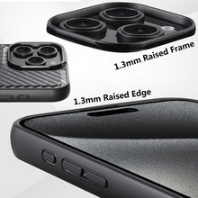 Charger l'image dans la galerie, Casekis Magnetic Charging Rotating Stand Leather Phone Case Fiber Texture