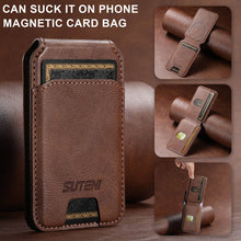 Load image into Gallery viewer, Casekis MagSafe Card Holder Brown