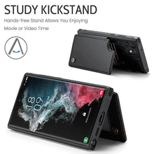 Load image into Gallery viewer, Casekis RFID Cardholder Wallet Phone Case For Galaxy S22 Ultra