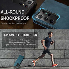 Load image into Gallery viewer, Casekis Carholder Retro Wallet Case For Galaxy S21 Ultra 5G