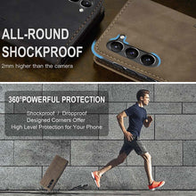 Load image into Gallery viewer, Casekis Retro Wallet Case For Galaxy S23 5G