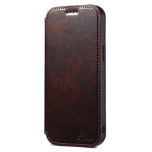 Charger l'image dans la galerie, Casekis Leather Wallet MagSafe Phone Case Brown