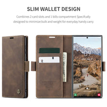 Load image into Gallery viewer, Casekis Retro Wallet Case For Galaxy S24 Ultra 5G