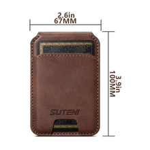Load image into Gallery viewer, Casekis MagSafe Card Holder Brown