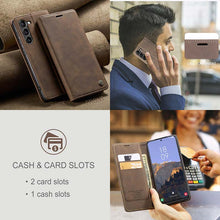 Load image into Gallery viewer, Casekis Retro Wallet Case For Galaxy S23 5G