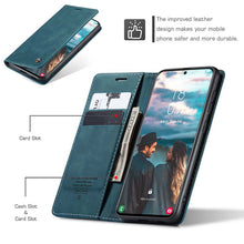 Charger l'image dans la galerie, Casekis Retro Wallet Case For Galaxy S21 FE 5G