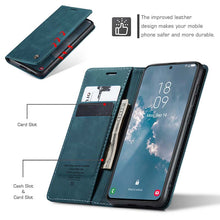 Load image into Gallery viewer, Casekis Retro Wallet Case For Galaxy S23 5G