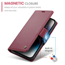 Load image into Gallery viewer, Casekis RFID Cardholder Phone Case Red
