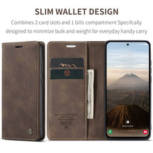 Load image into Gallery viewer, Casekis Retro Wallet Case For Galaxy S25 Plus 5G