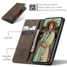 Load image into Gallery viewer, Casekis Retro Wallet Case for Galaxy A35 5G