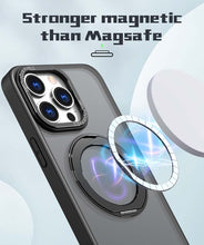 Charger l'image dans la galerie, Casekis Anti-shock Magsafe Stand Phone Case Black