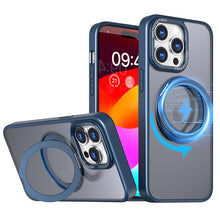 Charger l'image dans la galerie, Casekis Anti-shock Magsafe Stand Phone Case Blue