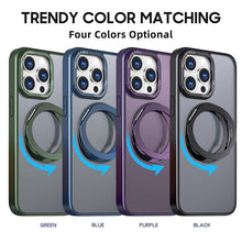 Load image into Gallery viewer, Casekis Anti-shock Magsafe Stand Phone Case Green