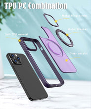 Load image into Gallery viewer, Casekis Anti-shock Magsafe Stand Phone Case Purple