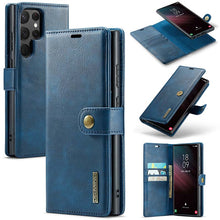 Charger l'image dans la galerie, Casekis Detachable Leather Wallet Phone Case Blue