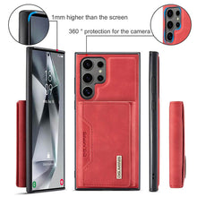 Load image into Gallery viewer, Casekis Magnetic Wallet Detachable Phone Case Red