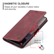 Charger l'image dans la galerie, Casekis Retro Wallet Case Red