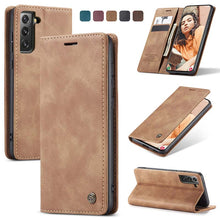 Load image into Gallery viewer, Casekis Retro Wallet Case For Casekis S21 Plus 5G