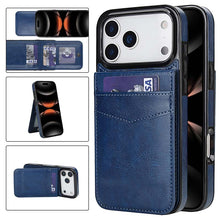 Load image into Gallery viewer, Casekis Bracket Card Slot Phone Case Blue