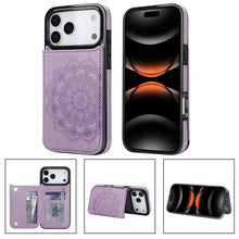 Load image into Gallery viewer, Casekis Mandala Embossed Phone Case Purple