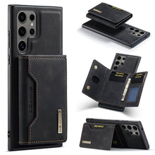 Load image into Gallery viewer, Casekis Magnetic Wallet Detachable Phone Case Black