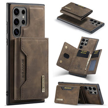 Load image into Gallery viewer, Casekis Magnetic Wallet Detachable Phone Case Coffee