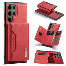 Load image into Gallery viewer, Casekis Magnetic Wallet Detachable Phone Case Red