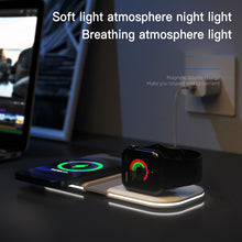 Load image into Gallery viewer, Casekis Wireless Charging station, 2 in 1 Magsafe Foldable Charger
