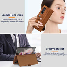 Load image into Gallery viewer, Casekis Leather Case With S Pen for Galaxy Z Fold 3 5G