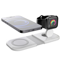 Load image into Gallery viewer, Casekis Wireless Charging station, 2 in 1 Magsafe Foldable Charger
