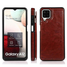 Charger l'image dans la galerie, Casekis Cardholder Leather Wallet Phone Case For Galaxy A12