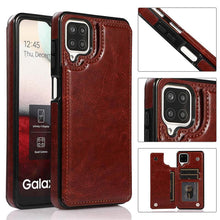 Charger l'image dans la galerie, Casekis Cardholder Leather Wallet Phone Case For Galaxy A12