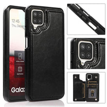Charger l'image dans la galerie, Casekis Cardholder Leather Wallet Phone Case For Galaxy A12