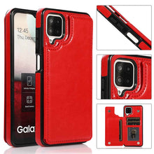 Charger l'image dans la galerie, Casekis Cardholder Leather Wallet Phone Case For Galaxy A12