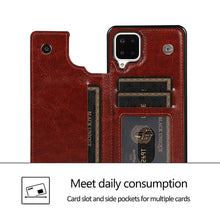Charger l'image dans la galerie, Casekis Cardholder Leather Wallet Phone Case For Galaxy A12