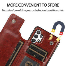Charger l'image dans la galerie, Casekis Cardholder Leather Wallet Phone Case For Galaxy A32 5G