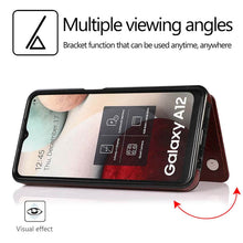 Charger l'image dans la galerie, Casekis Cardholder Leather Wallet Phone Case For Galaxy A12