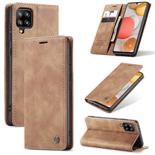 Charger l'image dans la galerie, Casekis 2021 New Retro Wallet Case For Samsung Galaxy A12 - Casekis