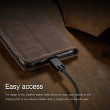 Load image into Gallery viewer, Casekis Retro Wallet Case For Galaxy S22 5G