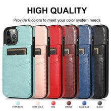 Load image into Gallery viewer, Casekis Bracket Card Slot Phone Case Red
