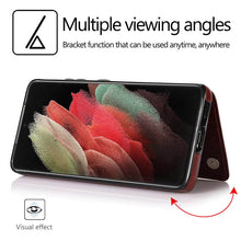 Charger l'image dans la galerie, Casekis Cardholder Leather Wallet Phone Case For Galaxy