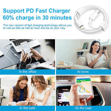 Load image into Gallery viewer, CASEKIS 20W Tpye-C Fast Charger With 6ft Cable For iPhone