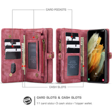 Load image into Gallery viewer, Casekis Wallet PU Leather Case for Galaxy S22 5G