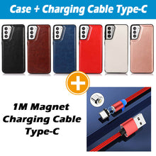 Load image into Gallery viewer, Casekis Cardholder Leather Wallet Phone Case For Galaxy S21 5G