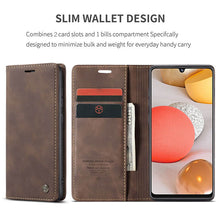 Charger l'image dans la galerie, Casekis 2021 New Retro Wallet Case For Samsung Galaxy A12 - Casekis