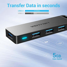 Load image into Gallery viewer, 4-Port USB 3.0 Hub